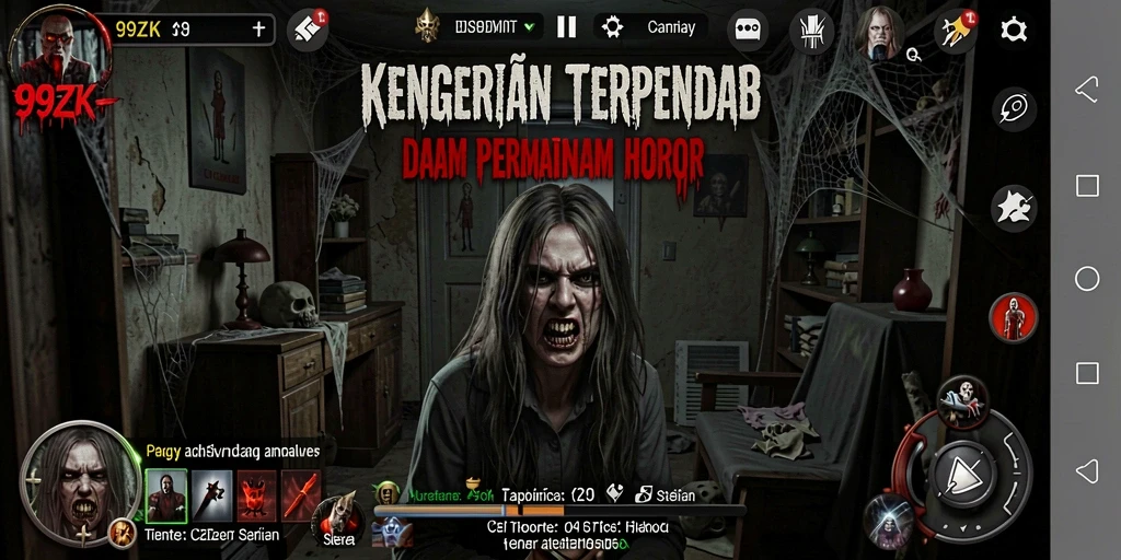 Pengalaman gameplay menegangkan dengan elemen horor yang mendalam.