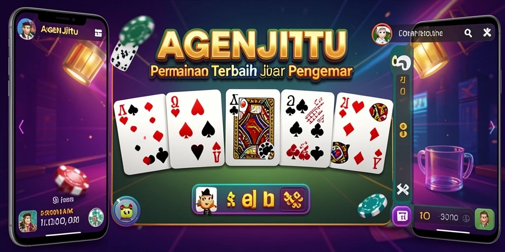Tampilan gameplay AGENJITU yang menarik dan interaktif.