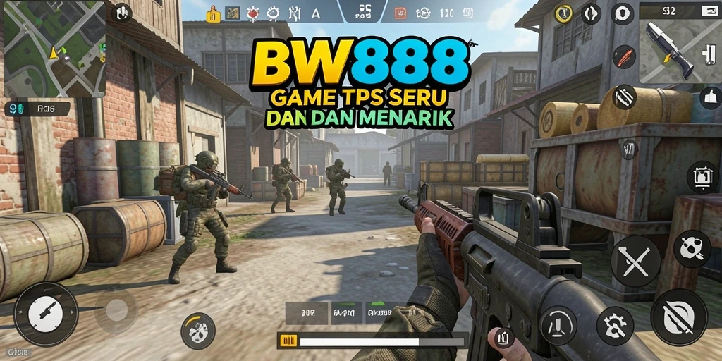 Tampilan gameplay BW888 dengan aksi TPS yang menegangkan.