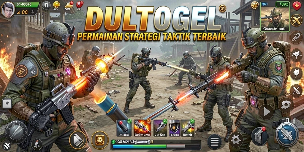 Tampilan gameplay DULTOGEL yang menarik dan penuh aksi.