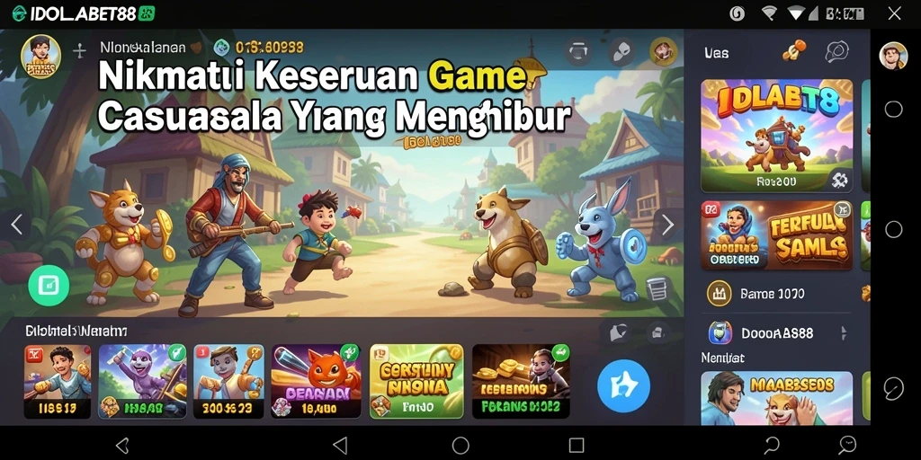 Tampilan menarik dari gameplay IDOLABET88 yang menghibur.
