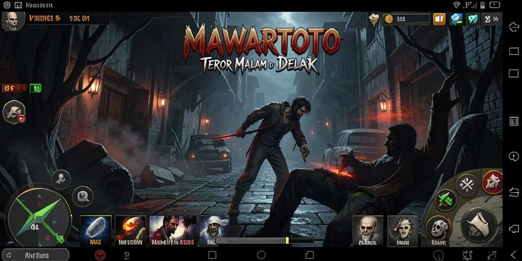 Tampilan menyeramkan dari gameplay MAWARTOTO yang menguji nyali.
