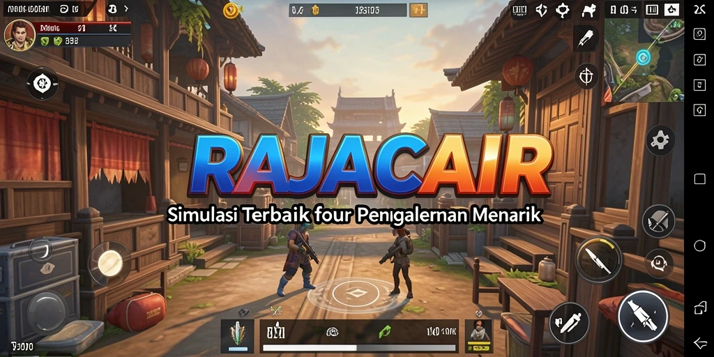 Tampilan gameplay RAJACAIR yang menawan dan interaktif.