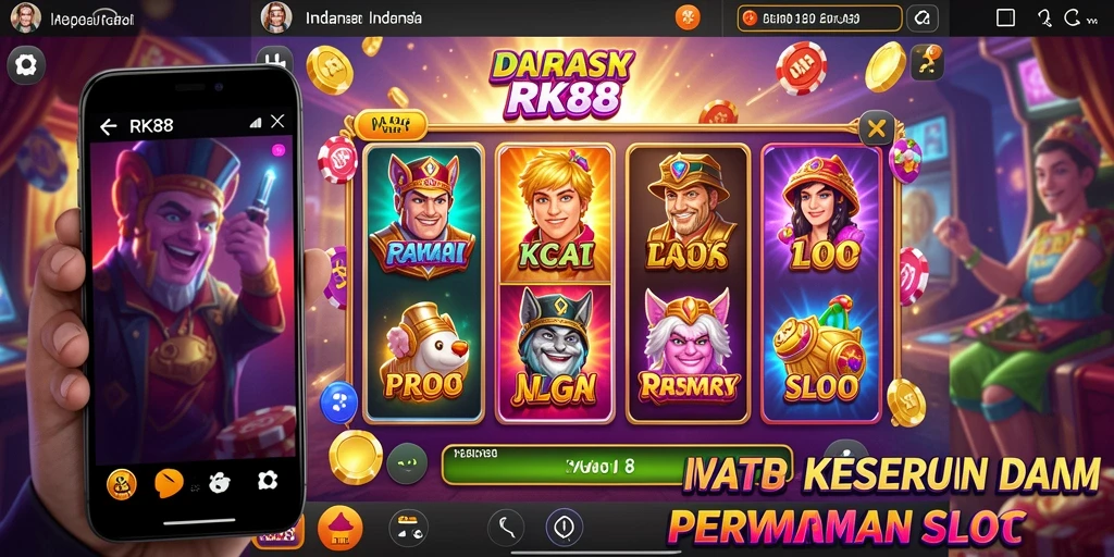 Screenshot menunjukkan gameplay seru RK88 dengan grafis yang menakjubkan.