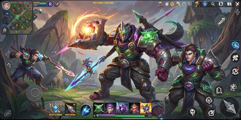 Tampilan gameplay seru dan strategis di SOBATGAMING.