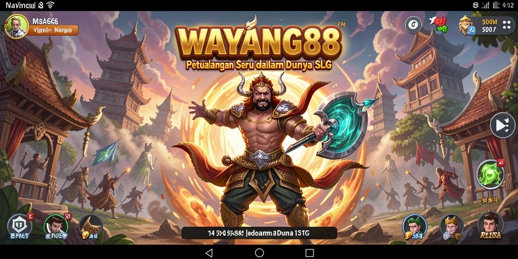 Gameplay seru di WAYANG88 dengan strategi yang menantang.